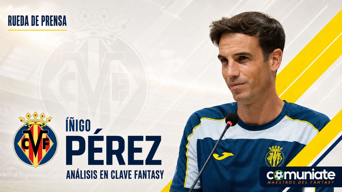 Íñigo Pérez avisa de rotaciones y actualiza el estado de Foyth y Saliba antes del Deportivo